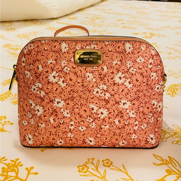 Michael Kors small crossbody - floral print, leather - Picture 3 of 12